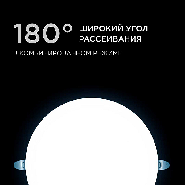 Встраиваемая светодиодная панель безрамочная Apeyron FLP 06-111