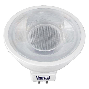 Светодиодная лампа General GLDEN-MR16-7-230-GU5.3-6500 643600