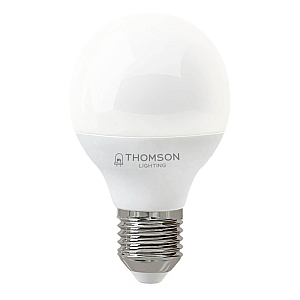Лампа светодиодная Thomson E27 4W 3000K шар матовый TH-B2361