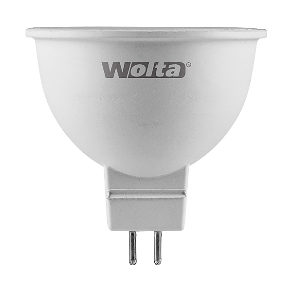 Светодиодная лампа WOLTA LX 6Вт 3000K GU5.3 матовая 30YMR16-220-6GU5.3