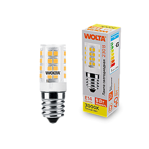 Светодиодная лампа WOLTA 5Вт 3000K E14 кукуруза матовая WSTD-JCD-5W3KE14-C