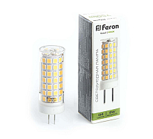 Лампа светодиодная Feron G4 9W 4000K капсульная LB-434 38144