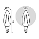 Лампа светодиодная Gauss Filament Elementary E14 12W 2700K 32112