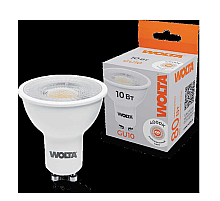 Светодиодная лампа WOLTA 10Вт 4000K GU10 матовая WSTD-PAR16-220V10W4KGU10-L