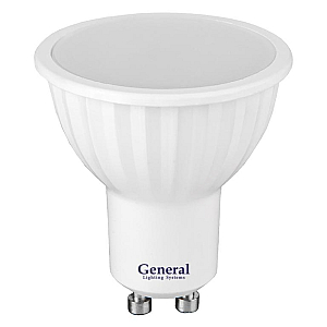 Светодиодная лампа General GLDEN-MR16-10-230-GU10-6500 661063