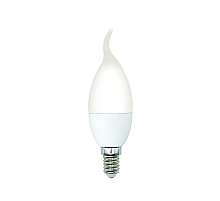 Лампа светодиодная Volpe E14 5W 3000K матовая LED-CW37-5W/3000K/E14/FR/SLS UL-00008799