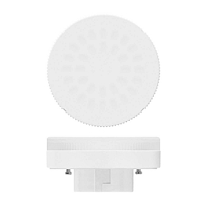Лампа светодиодная (UL-00001672) Uniel GX53 8W 3000K матовая LED-GX53-8W/WW/GX53/FR PLZ01WH