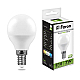 Lampa svetodiodnaya feron e14 7w 4000k shar matovaya lb 95 25479