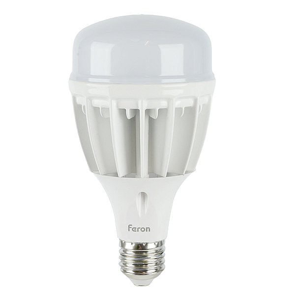 Лампа светодиодная Feron E27-E40 30W 6400K Цилиндр Матовая LB-65 25537