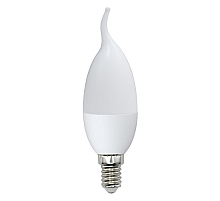Лампа светодиодная (UL-00003809) Volpe E14 9W 3000K матовая LED-CW37-9W/WW/E14/FR/NR