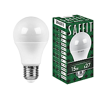 Лампа светодиодная Saffit SBA6015 шар E27 15W 4000K 55011