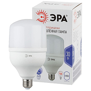 Лампа светодиодная Эра E27 30W 6500K LED POWER T100-30W-6500-E27 Б0027004