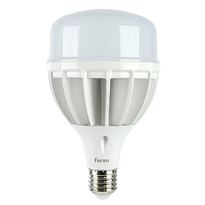 Лампа светодиодная Feron E27-E40 60W 6400K Цилиндр Матовая LB-65 25782