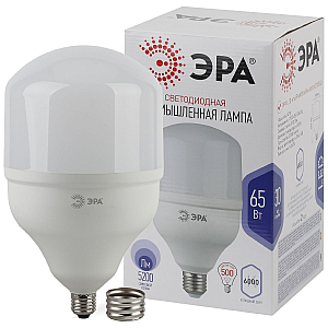 Лампа светодиодная Эра E40 65W 6500K LED POWER T160-65W-6500-E27/E40 Б0027924