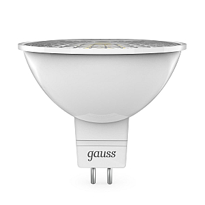 Лампа светодиодная Gauss GU5.3 5W 4100K матовая 201505205