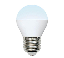 Лампа светодиодная (UL-00002378) Uniel E27 6W 4000K матовая LED-G45-6W/NW/E27/FR/MB PLM11WH