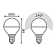 Лампа светодиодная Gauss Basic E14 5,5W 3000K 10531152T