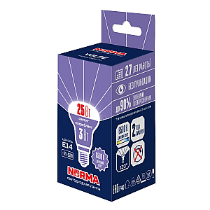 Лампа светодиодная Volpe Norma LED-R39-3W/6500K/E14/FR/NR UL-00010997