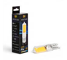 Лампа светодиодная Myfar Базис G9 MB1101G9-4W3K
