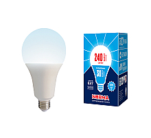 Лампа светодиодная Volpe Norma LED-A95-30W/4000K/E27/FR/NR картон UL-00005605