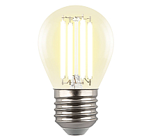 Лампа светодиодная филаментная Uniel LED-G45-4W/3000K/E27/CL GLY01TR UL-00011940
