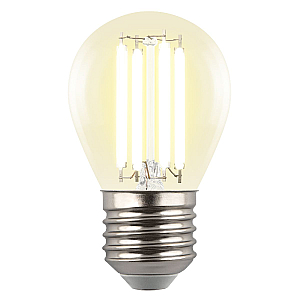 Лампа светодиодная филаментная Uniel LED-G45-4W/3000K/E27/CL GLY01TR UL-00011940