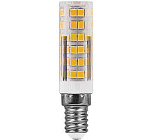 Лампа светодиодная Feron E14 7W 6400K Прямосторонняя Матовая LB-433 25986