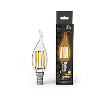 Лампа светодиодная Gauss Filament E14 13W 2700K 104801113