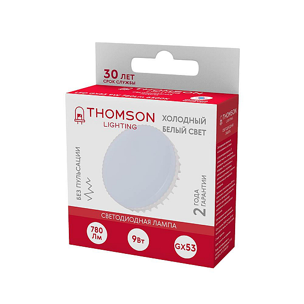 Лампа светодиодная Thomson GX53 9W 6500K TH-B4008
