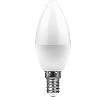 Лампа светодиодная Feron E14 11W 2700K Свеча Матовая LB-770 25941