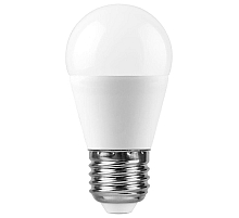 Лампа светодиодная Feron E27 15W 4000K груша матовая SBG4515 55213