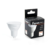 Лампа светодиодная Feron PRO LB-1610 MR16 G5.3 10W 6400K 38160