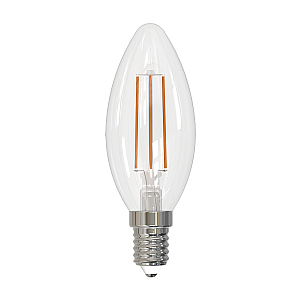 Лампа светодиодная Volpe Optima LED-C35-7W/3000K/E14/CL/SLF UL-00008332