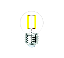 Лампа светодиодная Volpe LED-G45-5,5W/3000K/E27/CL/SLF UL-00008459