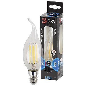 Лампа светодиодная Эра E14 7W 4000K F-LED BXS-7W-840-E14 Б0027945