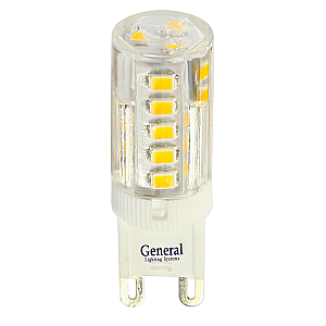 Светодиодная лампа General GLDEN-G9-5-P-220-4500 653900