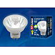 Лампа светодиодная (UL-00001702) Uniel GU4 3W 3000K прозрачная LED-MR11-3W/WW/GU4/220V GLZ21TR