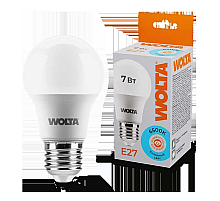 Светодиодная лампа WOLTA 7Вт 6500К E27 груша матовая 25W55BL7E27