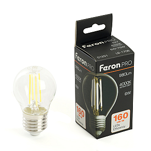 Лампа светодиодная Feron LB-1706 E27 6W 4000K 51251
