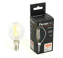 Лампа светодиодная Feron LB-1706 E14 6W 4000K 51257