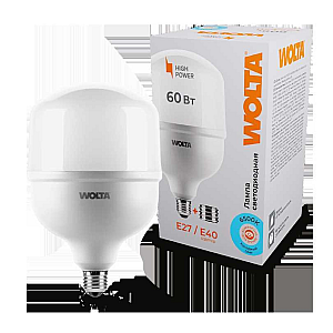 Светодиодная лампа Wolta 25WHP60E27/40