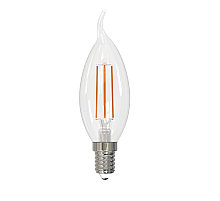 Лампа светодиодная Volpe Optima LED-CW35-5W/3000K/E14/CL/SLF UL-00008334