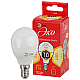 Лампа светодиодная Эра E14 10W 2700K ECO LED P45-10W-827-E14 Б0032968