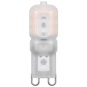 Лампа светодиодная Feron G9 5W 2700K Прямосторонняя Матовая LB-430 25636