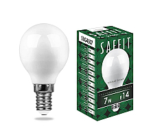 Лампа светодиодная Saffit E14 7W 2700K матовая SBG4507 55034