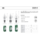 Лампа светодиодная Saffit E14 11W 4000K Свеча Матовая SBC3711 55133