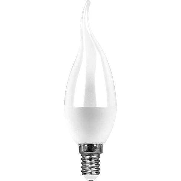 Лампа светодиодная Saffit E14 9W 6400K матовая SBC3709 55173