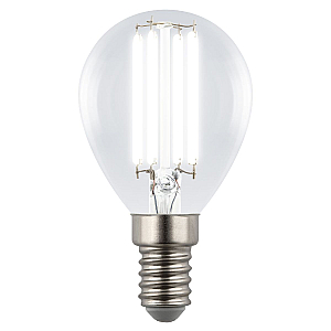 Лампа светодиодная филаментная Uniel LED-G45-4W/4000K/E14/CL GLY01TR UL-00011939