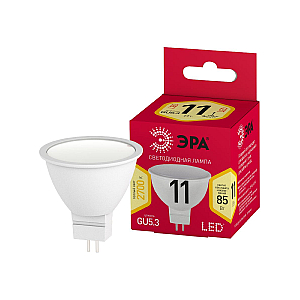 Лампа светодиодная Эра GU5.3 11W 2700K LED MR16-11W-827-GU5.3 R Б0056064