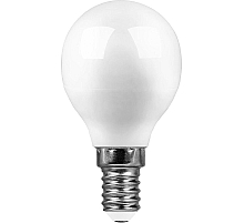 Лампа светодиодная Saffit SBG4513 шар E14 13W 2700K 55157